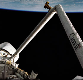 space shuttle arm